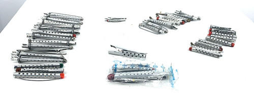 Aluminum hair rollers perm - aluminum,