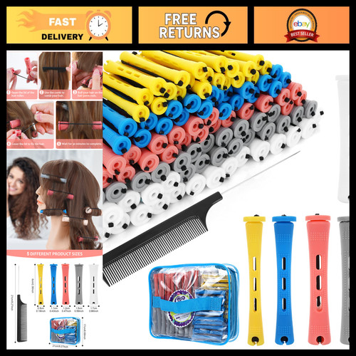 100 pcs hair roller set - hair,